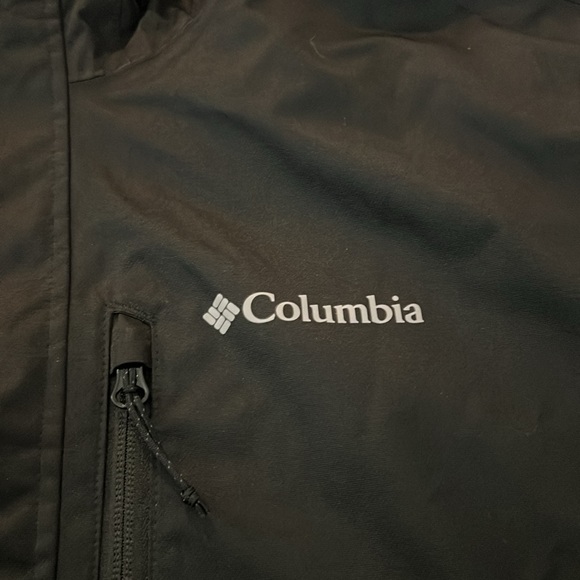 Mens black Columbia jacket size large - Picture 2 of 5